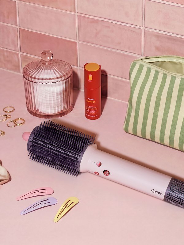 Dyson Asciugacapelli Styler Airsmooth Brush Rosa Cipria