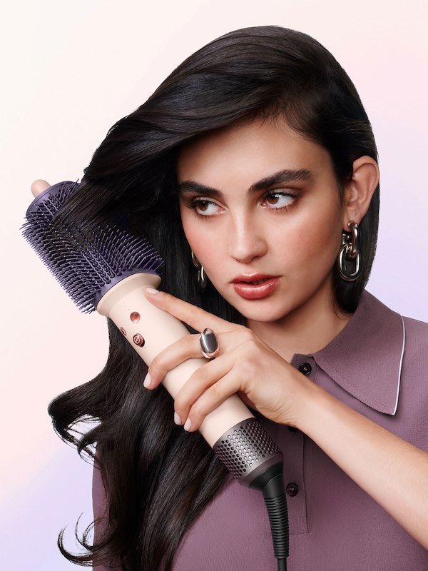 Dyson Asciugacapelli Styler Airsmooth Brush Rosa Cipria