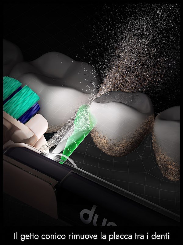 Dyson CameraJet Spazzolino elettrico e idropulsore di precisione Ceramic pink