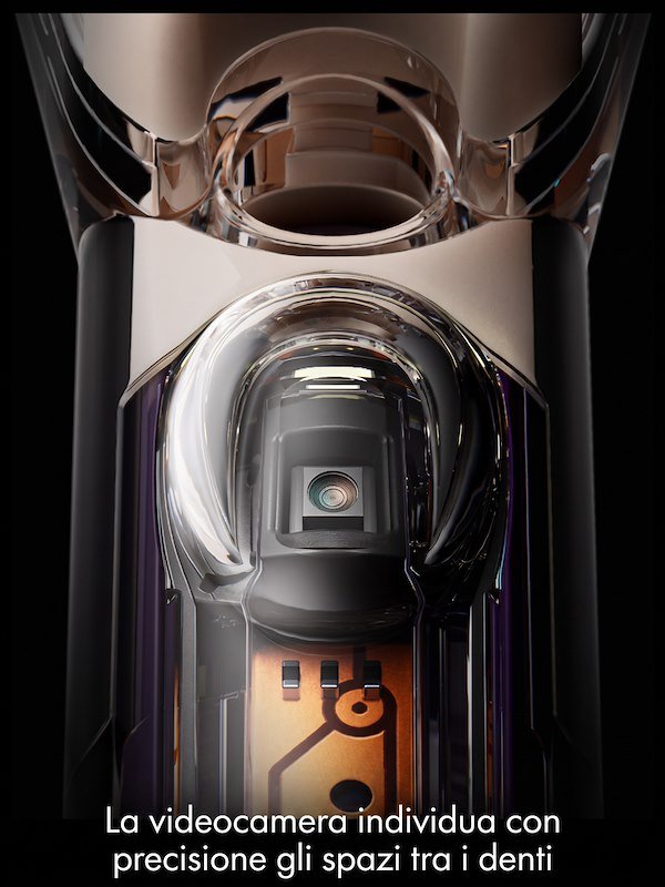 Dyson CameraJet Spazzolino elettrico e idropulsore di precisione Ceramic pink