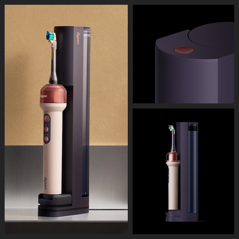 Dyson CameraJet Spazzolino elettrico e idropulsore di precisione Ceramic pink