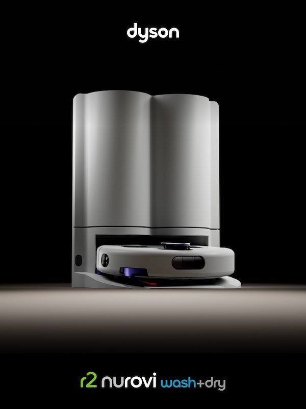 Dyson Robot aspirapolvere lavapavimenti R2 NUROVI 664874-01 Light Grey & Vinca Blue
