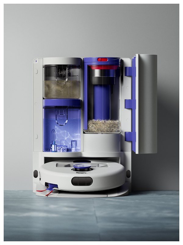 Dyson Robot aspirapolvere lavapavimenti R2 NUROVI 664874-01 Light Grey & Vinca Blue
