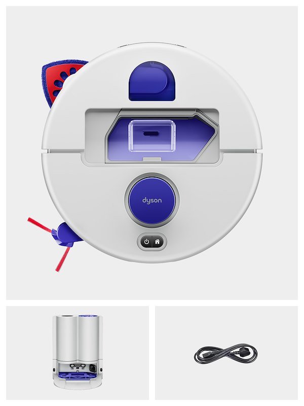 Dyson Robot aspirapolvere lavapavimenti R2 NUROVI 664874-01 Light Grey & Vinca Blue