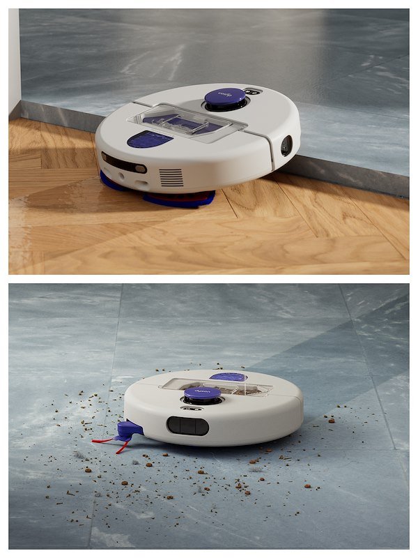Dyson Robot aspirapolvere lavapavimenti R2 NUROVI 664874-01 Light Grey & Vinca Blue