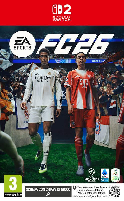 Electronic Arts Ea Sports Fc26 (keycard) Switch 2