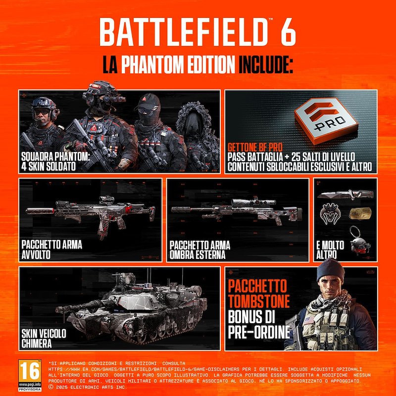 Electronic Arts Battlefield 6 Phantom Edition Ps5