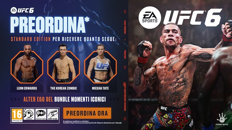 Electronic Arts Videogioco EA SPORTS UFC 6 PS5