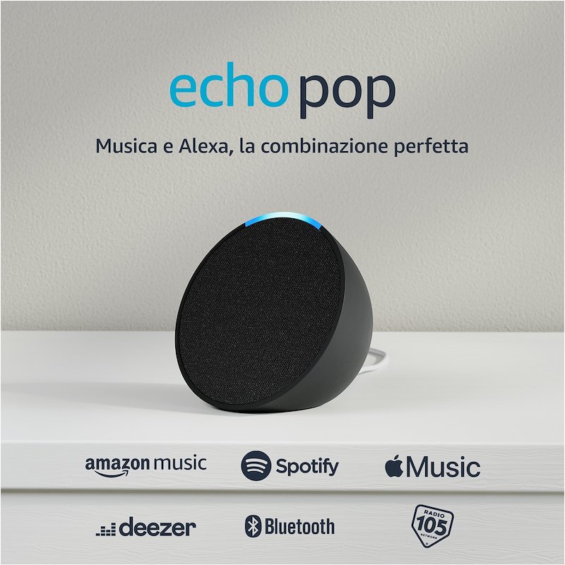 Amazon Speaker Echo Pop (1 Gen.) Antracite