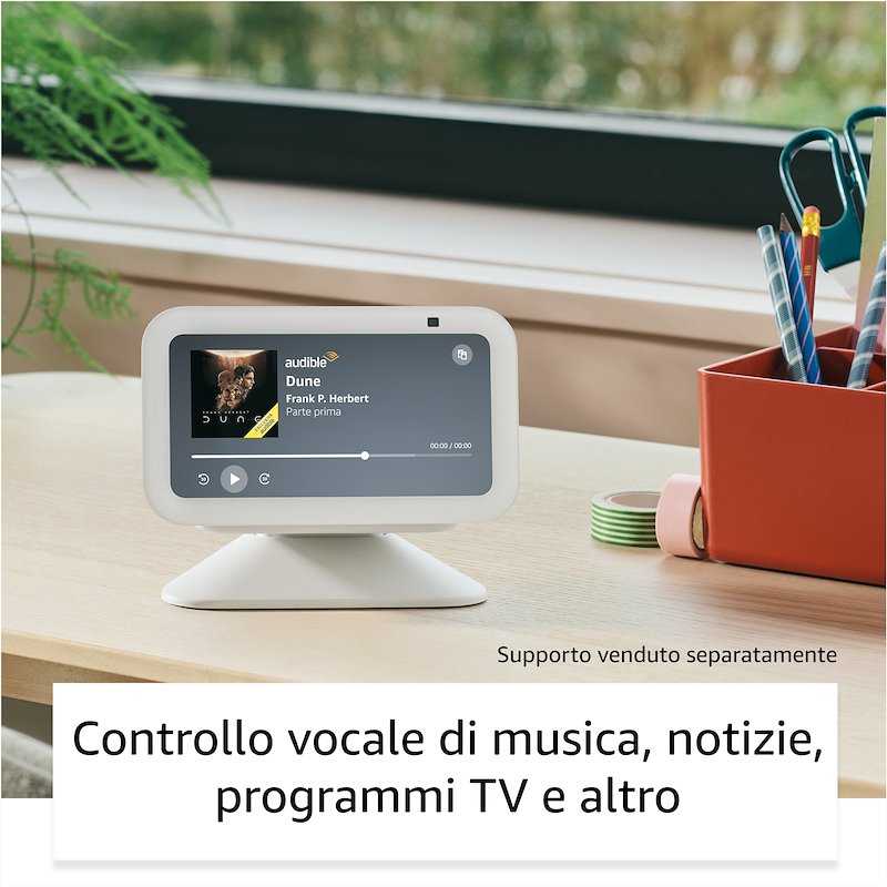 Amazon Echo Show 5 (3ª Generazione) Docking Station B09b2th45g Bianco
