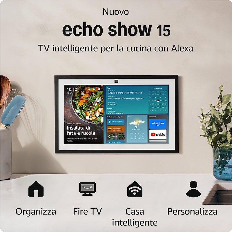 Smart Screen ECHO SHOW 15 (2024 RELEASE)