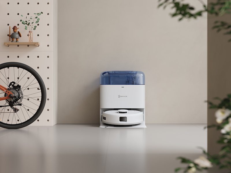 Ecovacs Robot Aspirapolvere Deebot Mini Blue Bianco