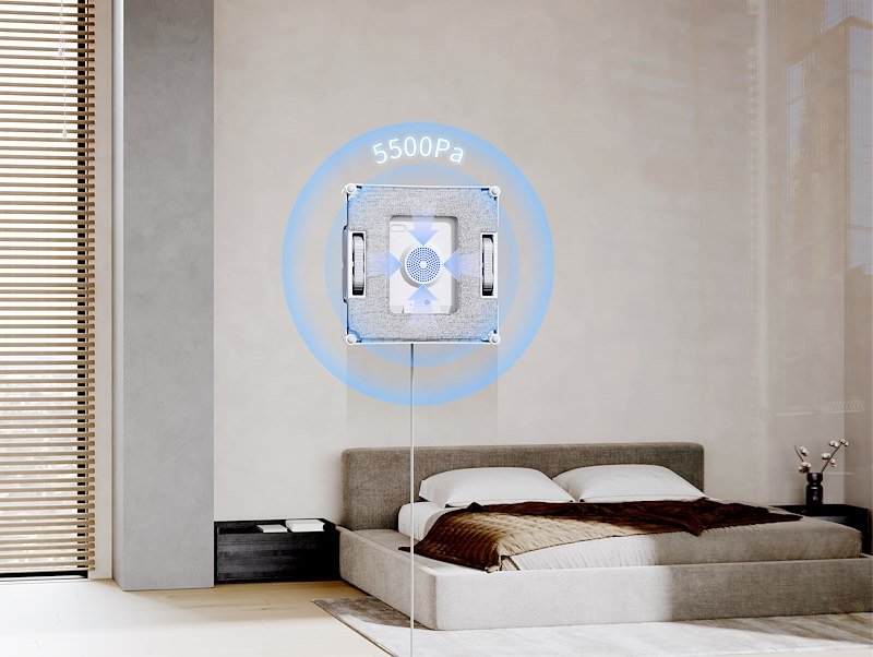 Ecovacs Robot lavavetri Winbot W2 Pro Omni Bianco