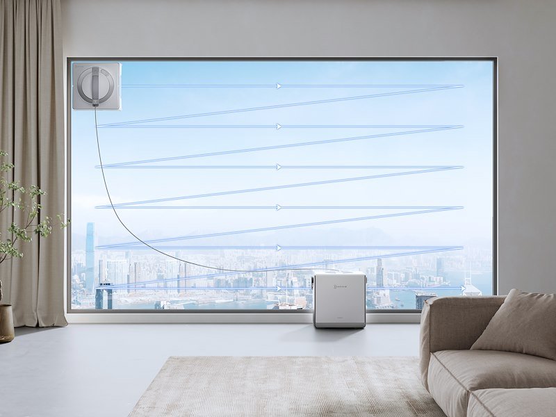 Ecovacs Robot lavavetri Winbot W2 Pro Omni Bianco