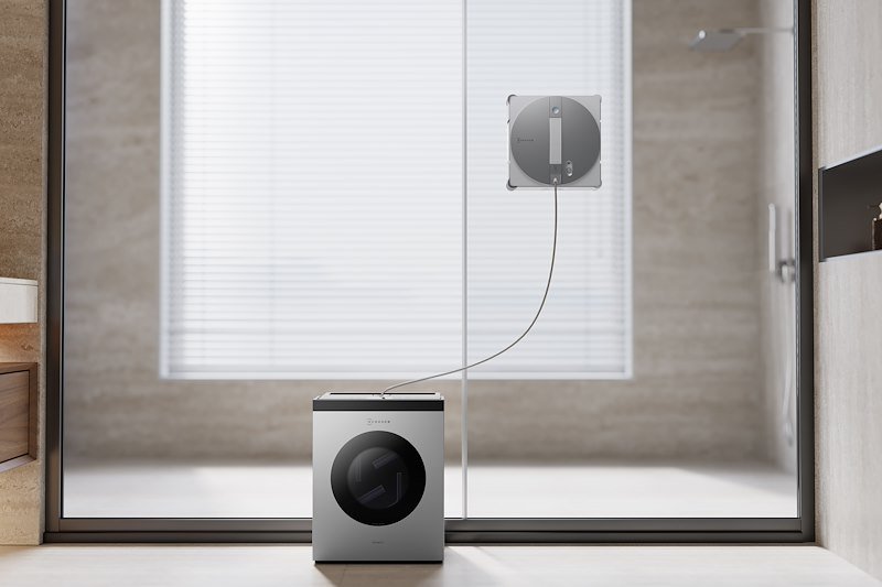 Ecovacs Robot lavavetri Winbot W3 Omni Eu Argento