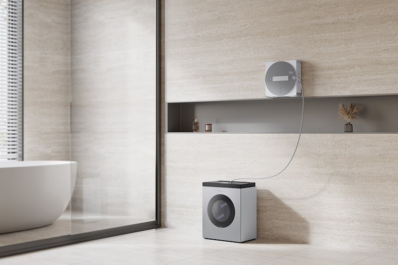 Ecovacs Robot lavavetri Winbot W3 Omni Eu Argento