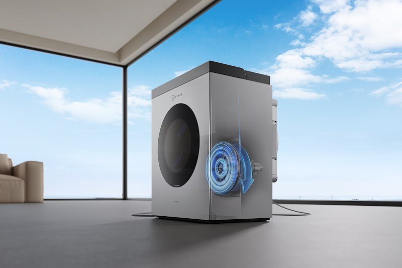 Ecovacs Robot lavavetri Winbot W3 Omni Eu Argento
