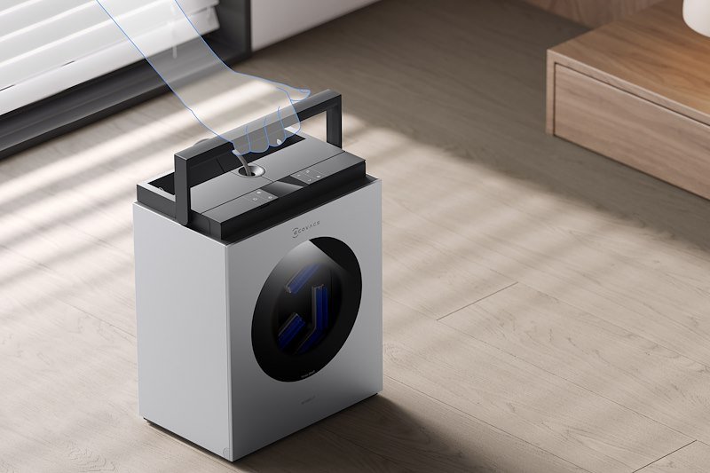 Ecovacs Robot lavavetri Winbot W3 Omni Eu Argento