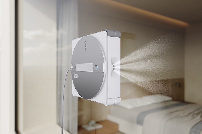 Ecovacs Robot lavavetri Winbot W3 Omni Eu Argento