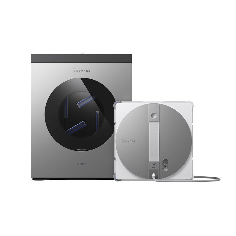 Ecovacs Robot lavavetri Winbot W3 Omni Eu Argento