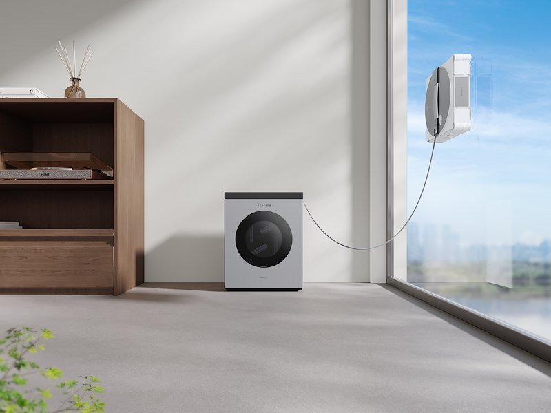 Ecovacs Robot lavavetri Winbot W3 Omni Eu Argento