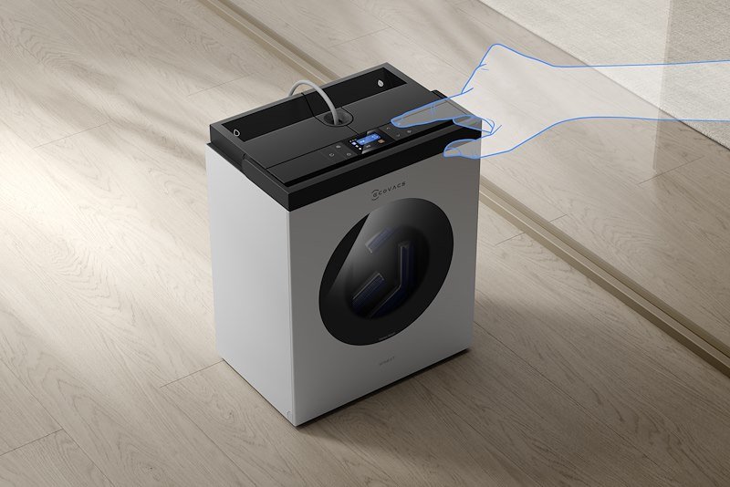 Ecovacs Robot lavavetri Winbot W3 Omni Eu Argento
