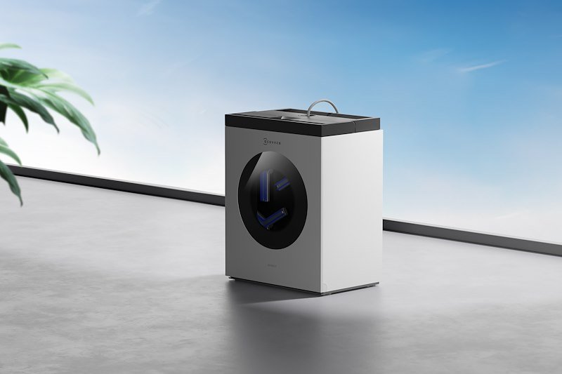 Ecovacs Robot lavavetri Winbot W3 Omni Eu Argento