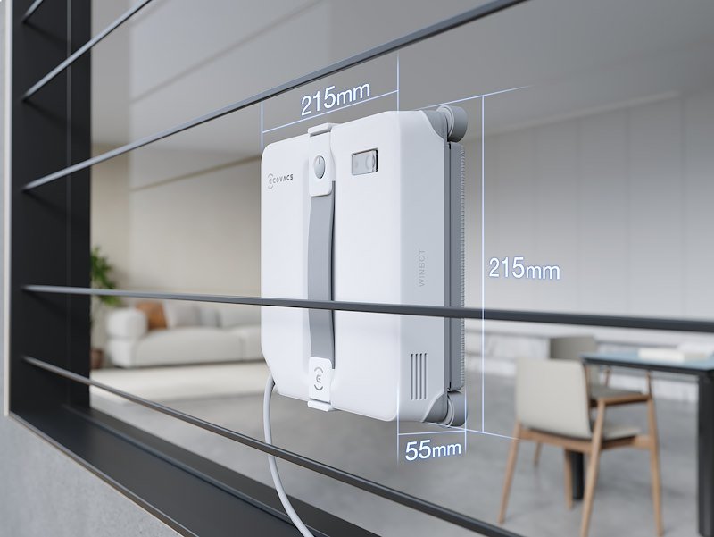 Ecovacs Robot Lavavetri Winbot Mini 2 Eu Bianco