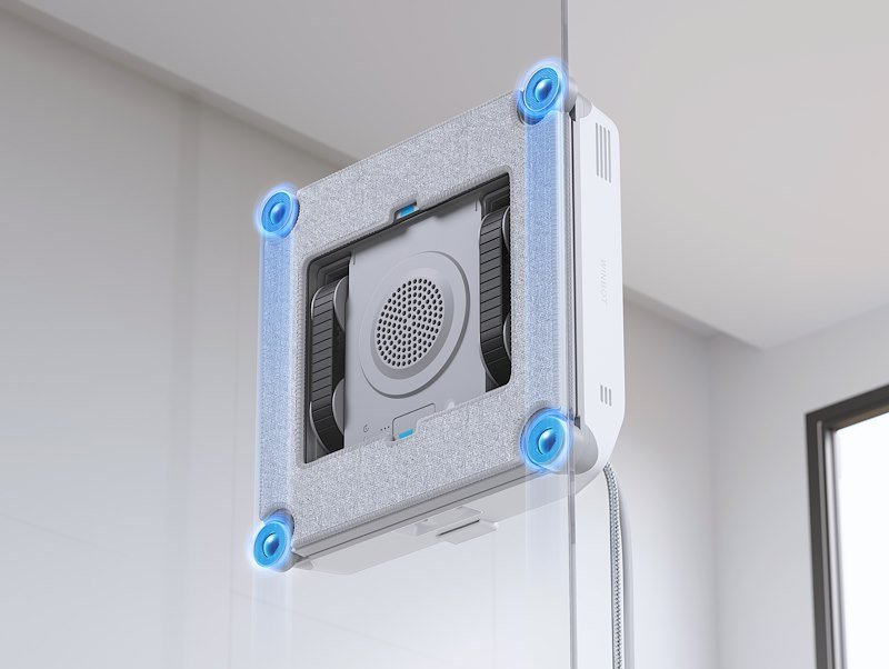 Ecovacs Robot Lavavetri Winbot Mini 2 Eu Bianco