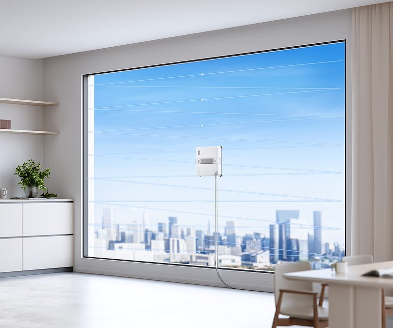 Ecovacs Robot Lavavetri Winbot Mini 2 Eu Bianco