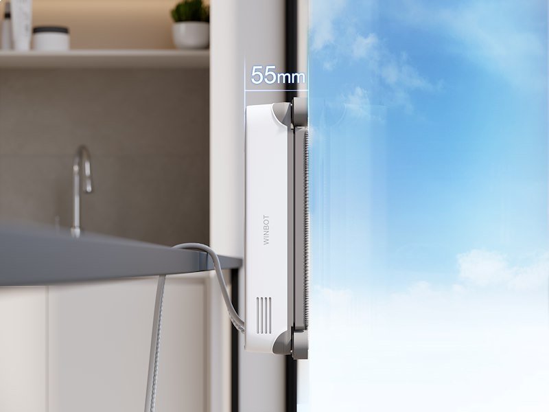 Ecovacs Robot Lavavetri Winbot Mini 2 Eu Bianco