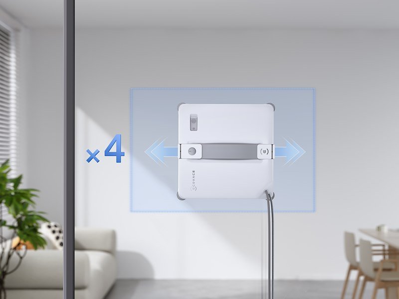Ecovacs Robot Lavavetri Winbot Mini 2 Eu Bianco