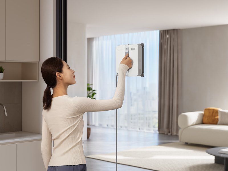 Ecovacs Robot Lavavetri Winbot Mini 2 Eu Bianco