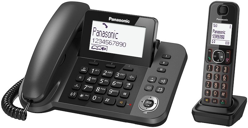 Panasonic Telefono Centralino Panasonic KX-TGF310EXM Nero