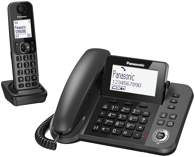 Panasonic Telefono Centralino Panasonic KX-TGF310EXM Nero