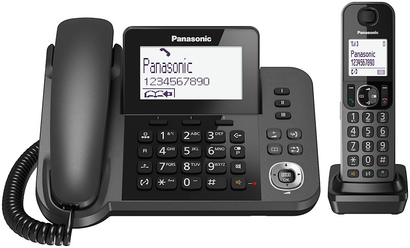 Panasonic Telefono Centralino Panasonic KX-TGF310EXM Nero