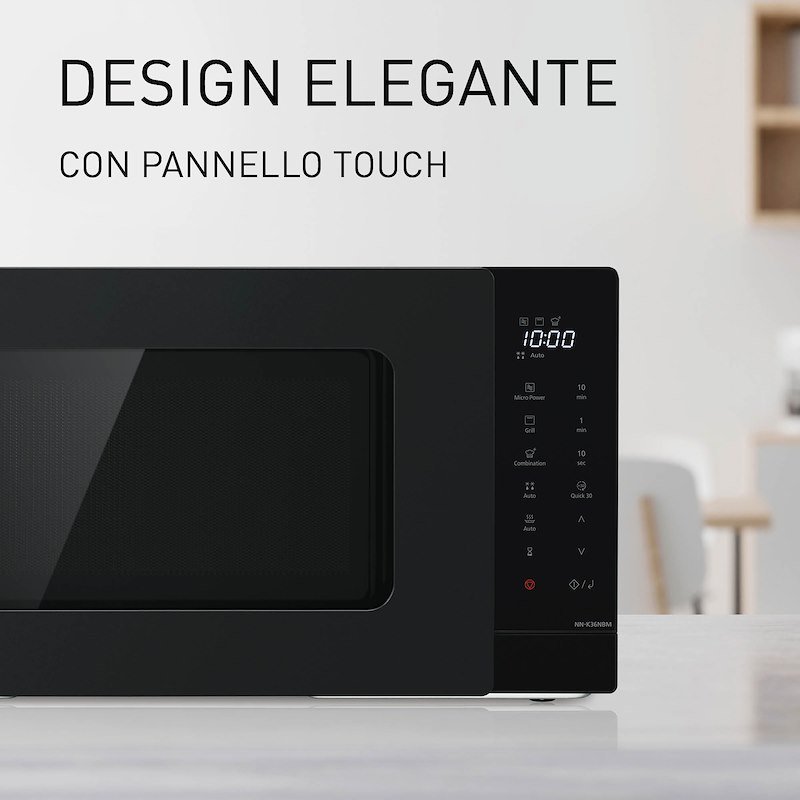 Panasonic Microonde NN-K36NBMEPG Nero