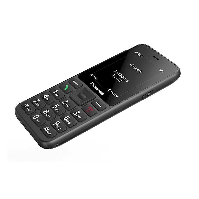 Panasonic Cellulare Kx-tu260exb Nero