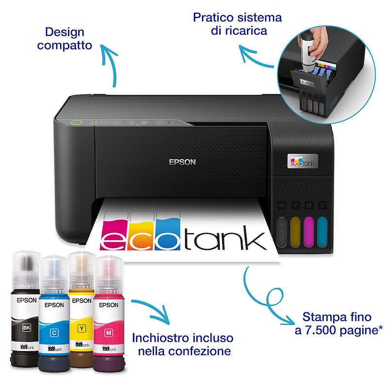 Epson Stampante Inkjet Ecotank Et-2864