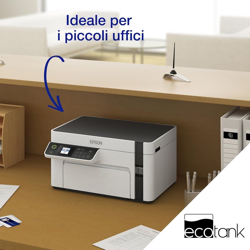 Epson Stampante stampa Inkjet Ecotank C11CJ18401 Et-m2120 Nero/Bianco