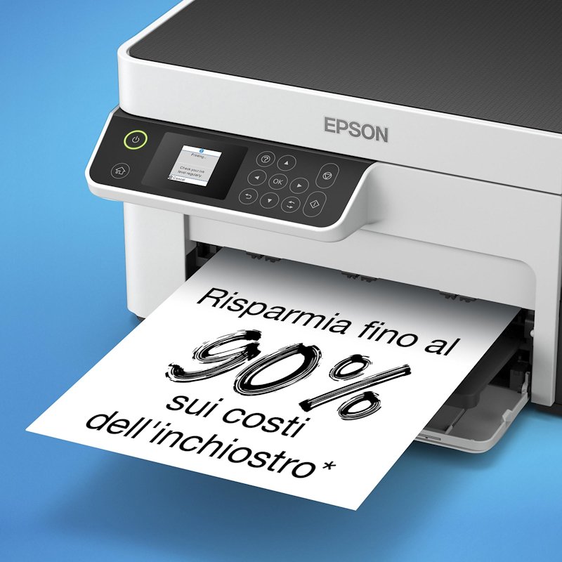 Epson Stampante stampa Inkjet Ecotank C11CJ18401 Et-m2120 Nero/Bianco