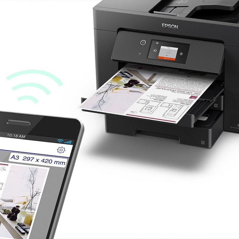 Epson Stampante Inkjet WorkForce WF-7830DTW Nero