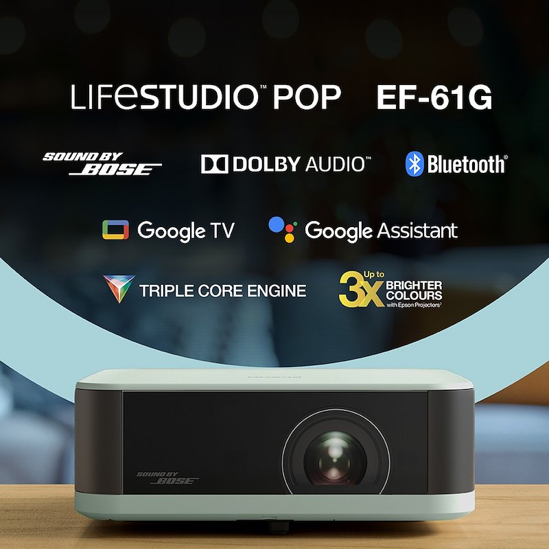 Epson videoproiettore portatile Ef-61g Verde ghiaccio