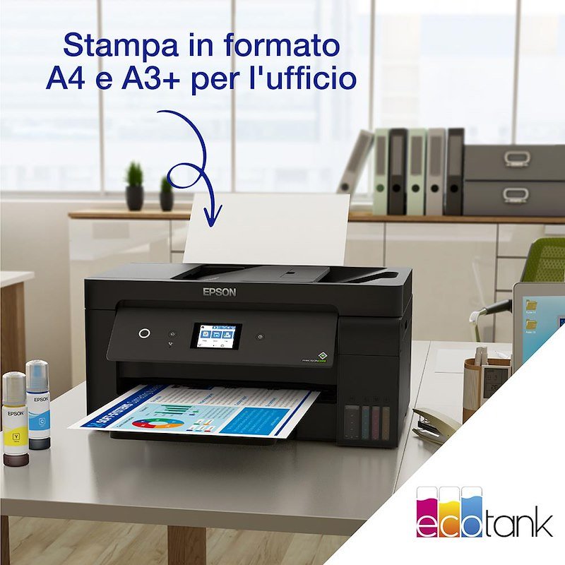 Epson Stampante inkjet multifunzione 4 in 1 ECOTANK ET-15000