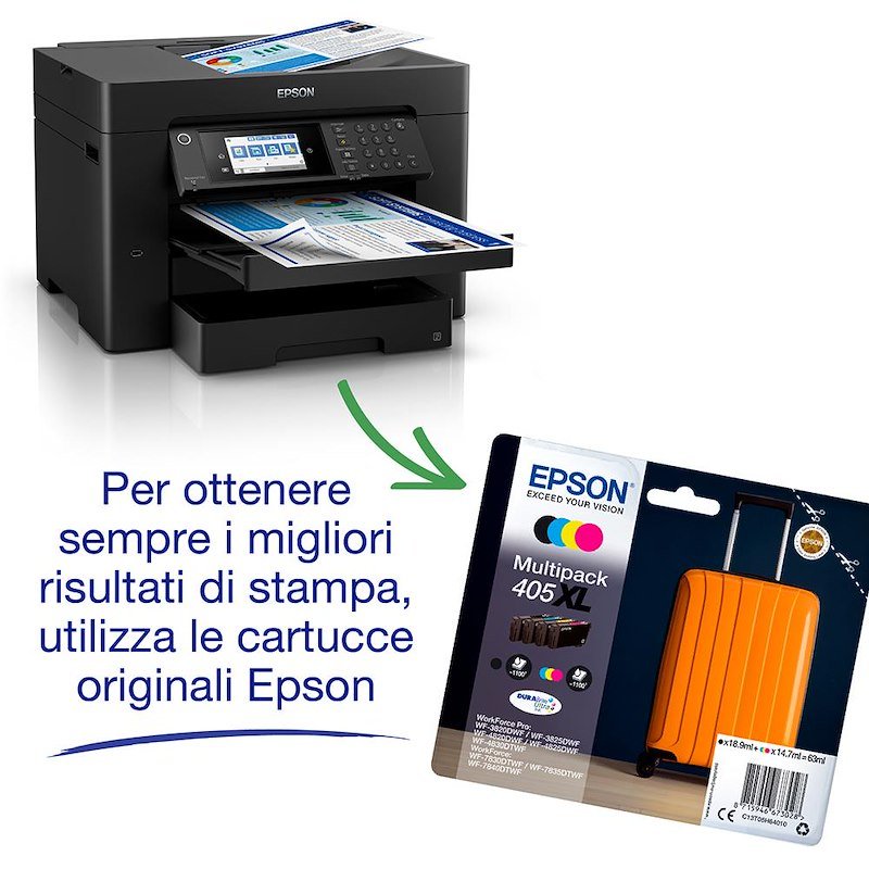 Epson Stampante Inkjet WorkForce  Wf-7840dtwf