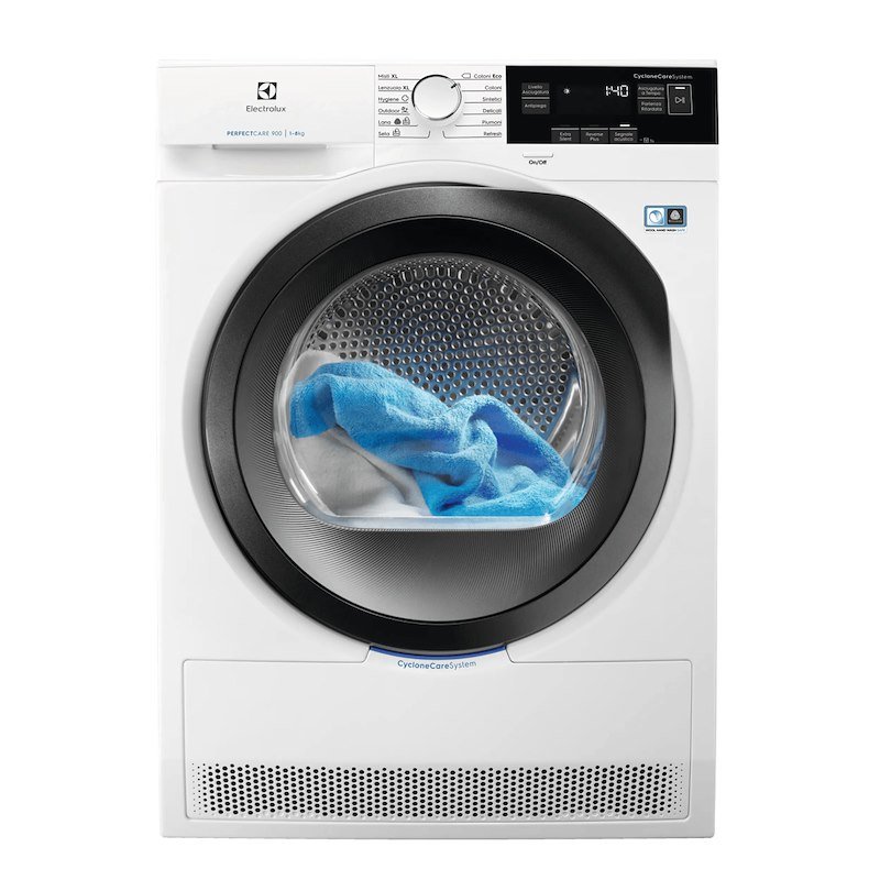 Electrolux Lavatrice EW9HE283 8 kg Bianco / Nero