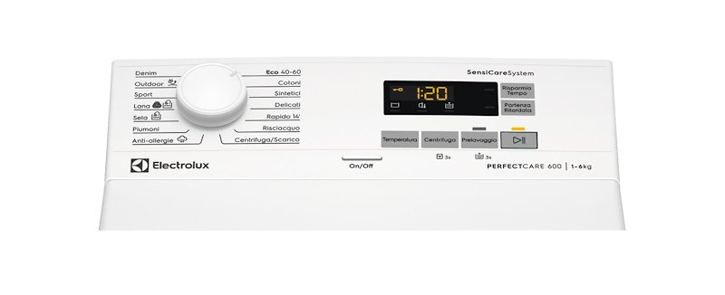 Electrolux lavatrice carica dall'alto Ew6t526c Bianco