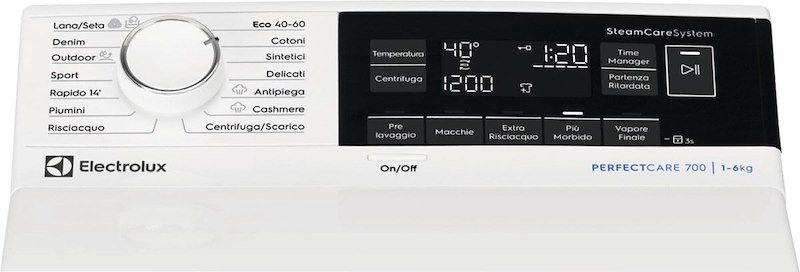 Electrolux Lavatrice a carica dall'alto PerfectCare 700 Ew7t336a