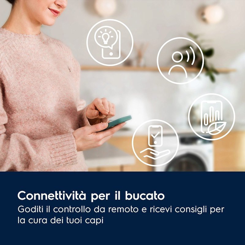 Electrolux Lavasciuga serie 800 UltraCare Autodose Ew8w7117gcq 11/ 7 kg Bianco