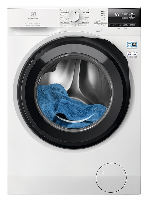 Electrolux Lavasciuga 10/6KG EW7W2106G Bianco